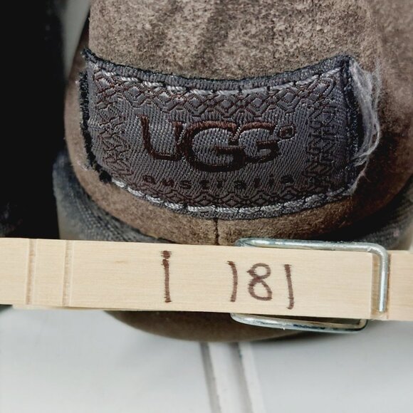 UGG Australia Womens Gray Button Cable Knit Leland Fold Over Boot 1000464 I181 - Picture 11 of 11